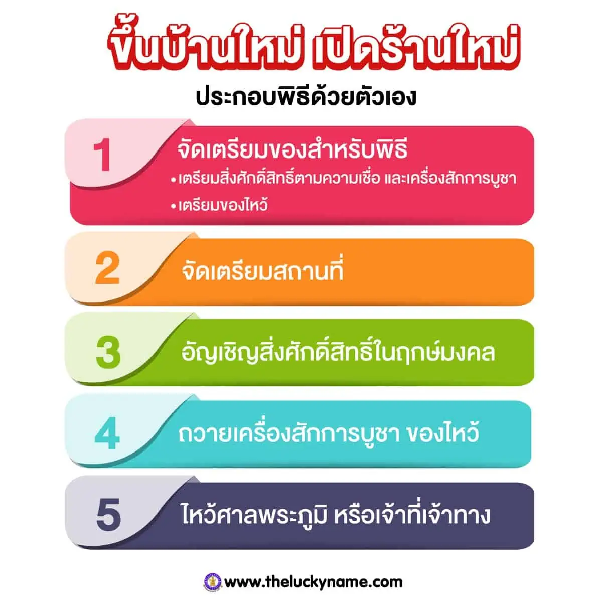 เคล็ดลับ ขึ้นบ้านใหม่ เปิดร้านใหม่ แบบง่าย ๆ เสริมสิริมงคล ทำตามได้เลย!