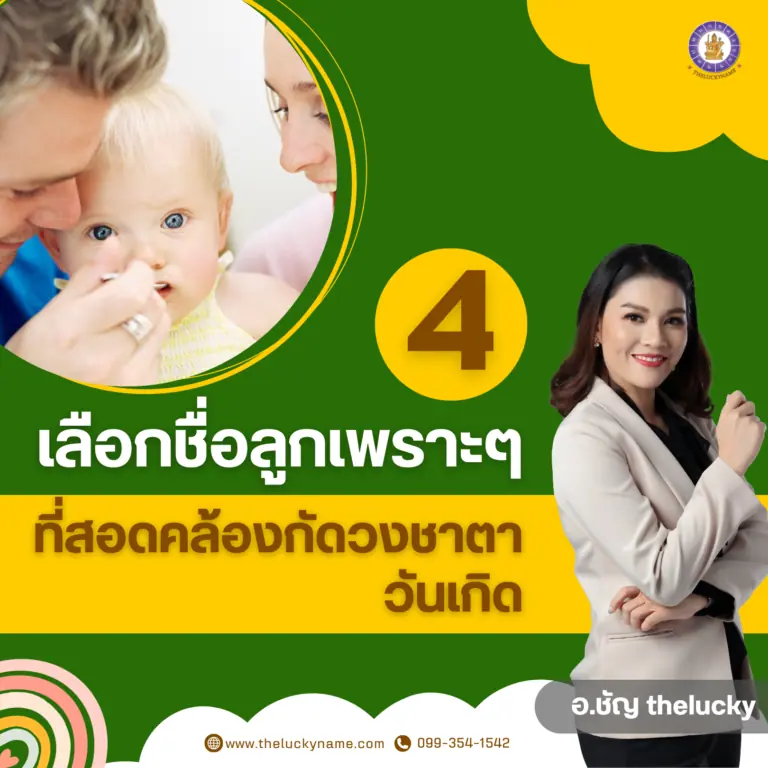 ความหมายของชื่อจริง 4